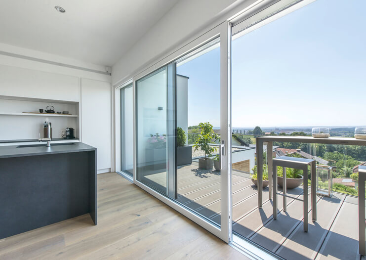 Okna tarasowe - Rozwiązania dostępne w Showroom Internorm Warszawa